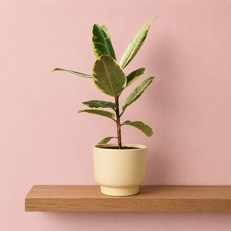 White Rubber Plant