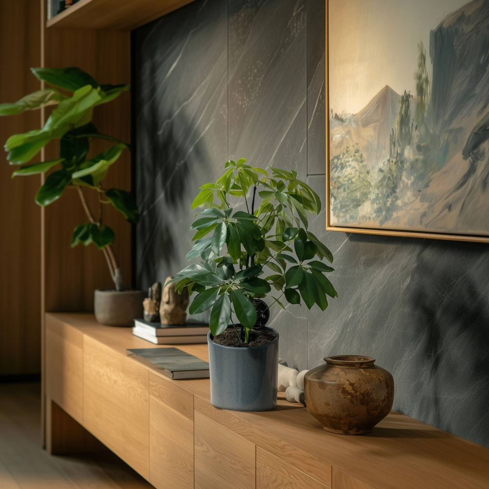 Dwarf Umbrella Tree Green