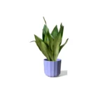 Positano Lilac Geo Pot